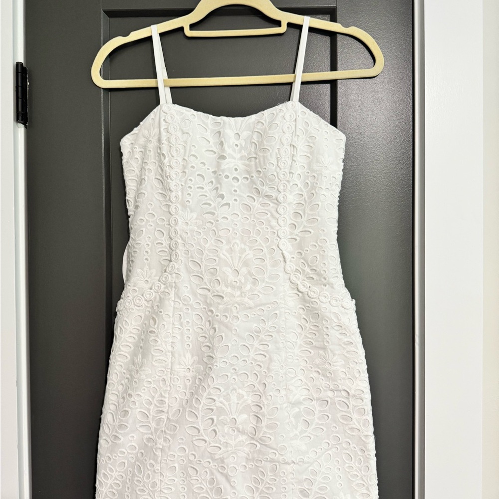NWT Lilly Pulitzer White Shift Dress for Brides